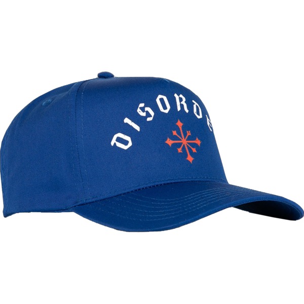 Disorder Skateboards Arch Logo Royal Blue Hat - Adjustable