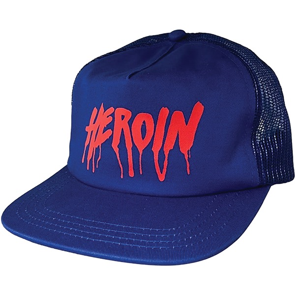 Heroin Skateboards Drip Trucket Hat - Adjustable