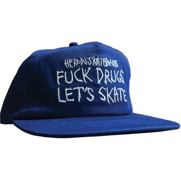 Heroin Skateboards Fuck Drugs Hat