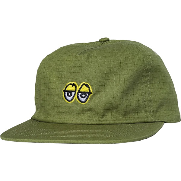 Krooked Skateboards Eyes Snapback Olive / Yellow Hat - Adjustable Krooked Skateboards Eyes Snapback Olive / Yellow Hat - Adjustable
