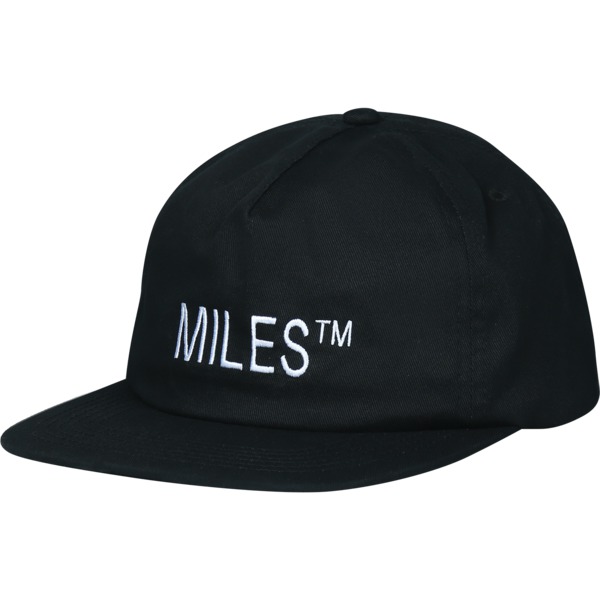 Miles Grip Tape Co. Logo Hit Hat in Black