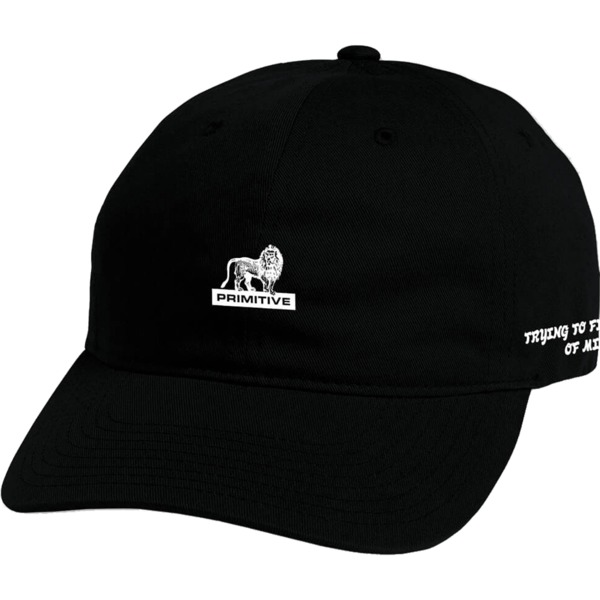 Primitive Skateboarding Trenchtown Black Hat - Adjustable