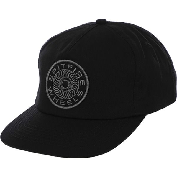 Spitfire Wheels Classic '87 Swirl Patch Hat in Black / Charcoal