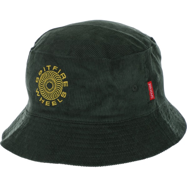 Spitfire Wheels Classic '87 Reversible Bucket Hat in Dark Green / Navy