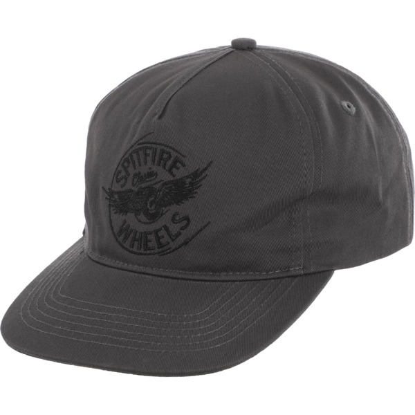 Spitfire Wheels Flying Classic Charcoal Hat - Adjustable