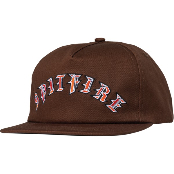 Spitfire Wheels Old E Arch Hat in Brown