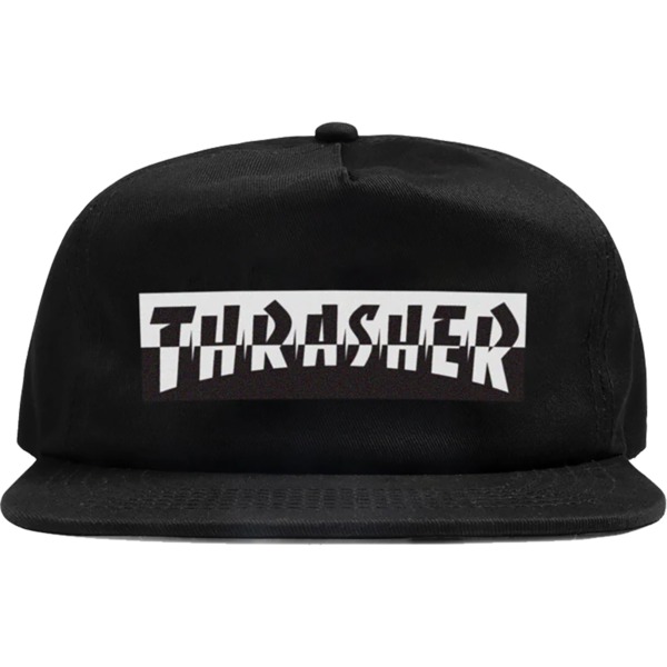 Thrasher Magazine Mixtape Black Hat - Adjustable Thrasher Magazine Mixtape Black Hat - Adjustable