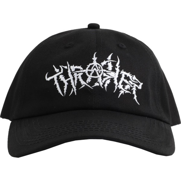 Thrasher Magazine Thorns Old Timer Black Hat - Adjustable