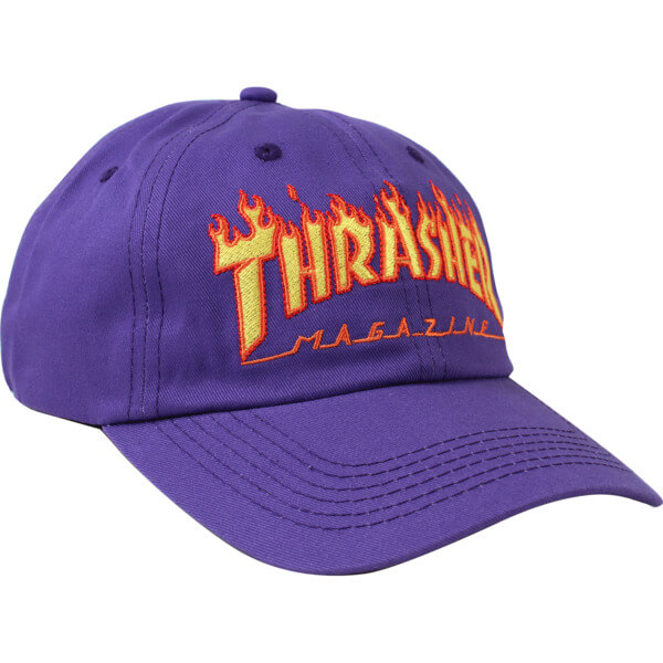 thrasher flame beanie