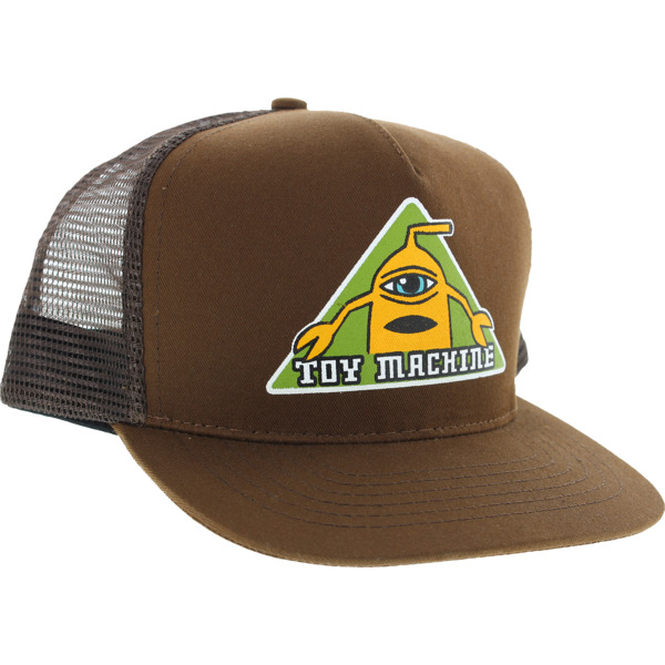 Toy Machine Skateboards Tri-Sect Brown 