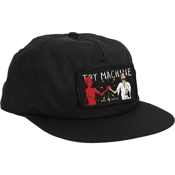 Toy Machine Skateboards Bury The Hatchet Black Hat - Adjustable Toy Machine Skateboards Bury The Hatchet Black Hat - Adjustable