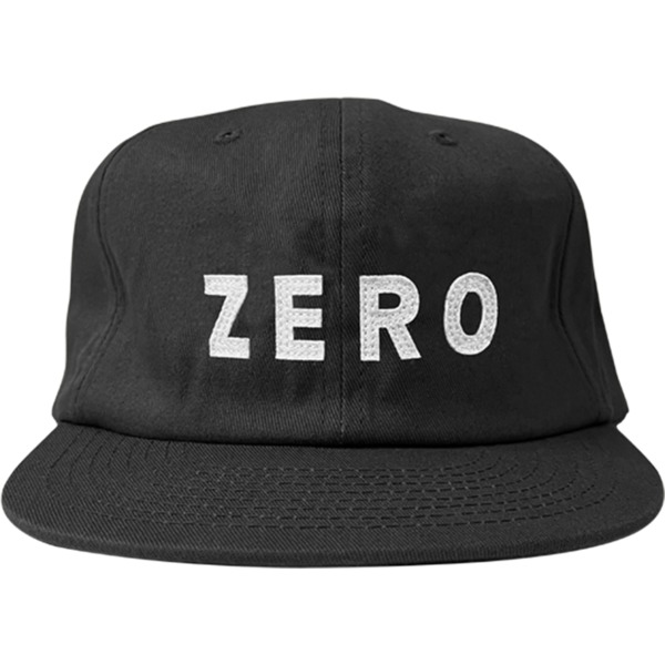 Zero Skateboards Army Applique Hat in Black / White