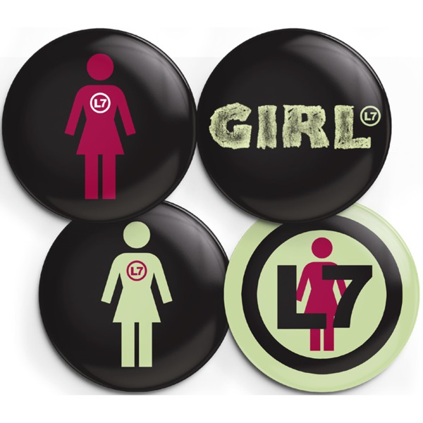 Girl Pins & Buttons