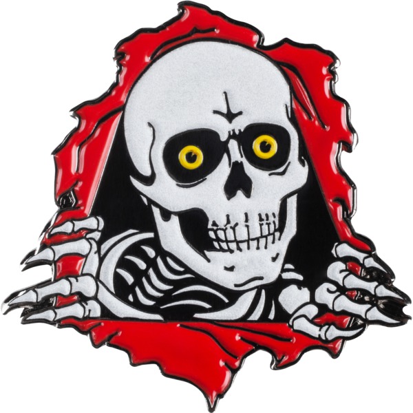 Powell Peralta Ripper Glow Lapel Pin