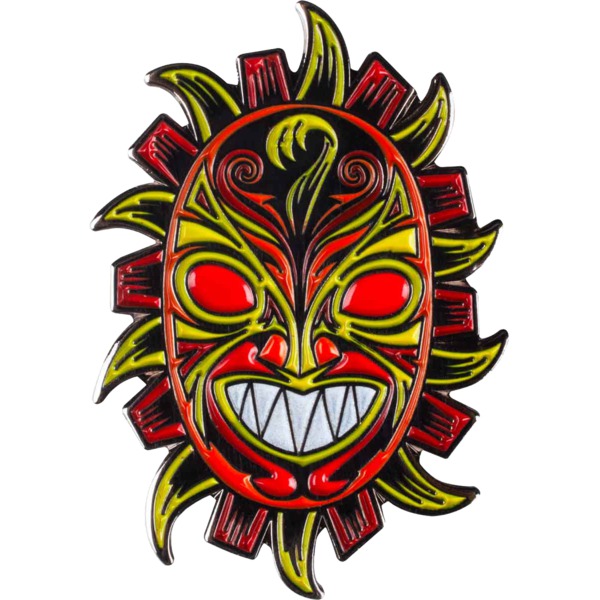 Powell Peralta Mask Glow in the dark Lapel Pin