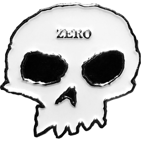 Zero Skateboards Skull White / Black 