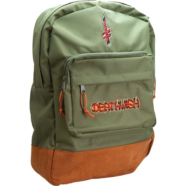 Deathwish Skateboards Saturation Green Backpack