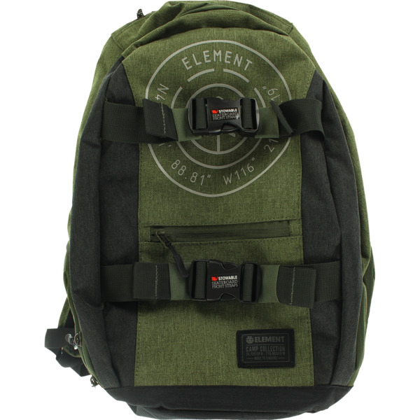 Element Skateboards Mohave Forest Heather Backpack One Size Fits All