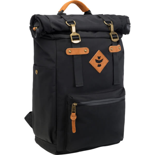 Revelry Supply 23L Drifter Rolltop Backpack in Black