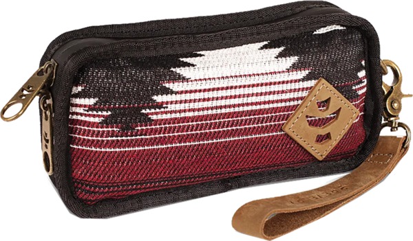 Revelry Supply Gordito Pipe Pouch in Maroon Pattern