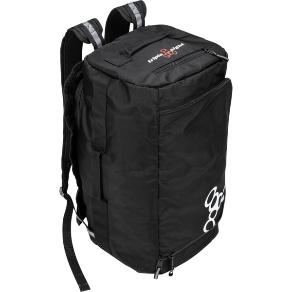 Triple 8 Skateboard Pads Gear40 Black Dufflepack Bag