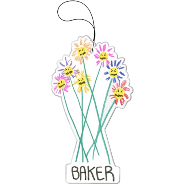 Baker Skateboards Flowers Air Freshener