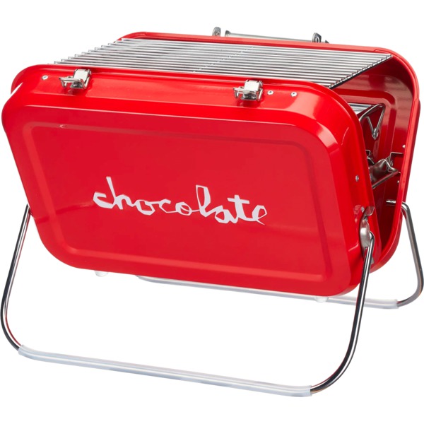 Chocolate Skateboards Chunk Red Folding Charcoal Grill