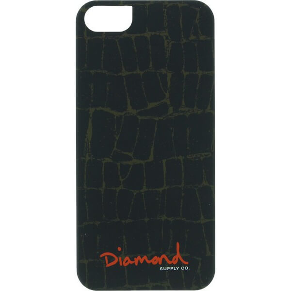 Diamond Supply Co iPhone 5 Case Croc Black RRP £30.00