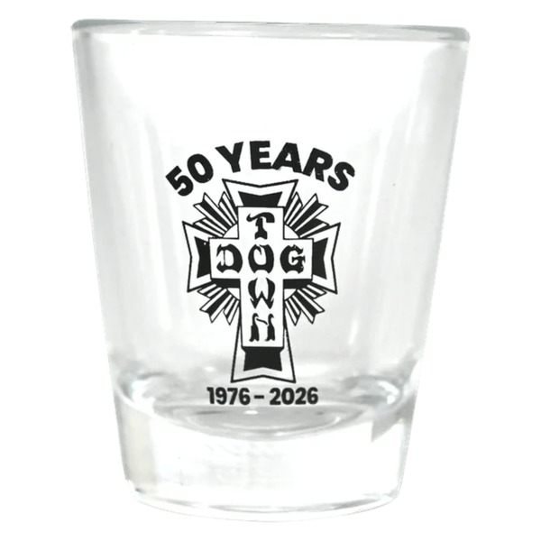 Dogtown Skateboards 50 Years 2oz Shot Glass Dogtown Skateboards 50 Years 2oz Shot Glass