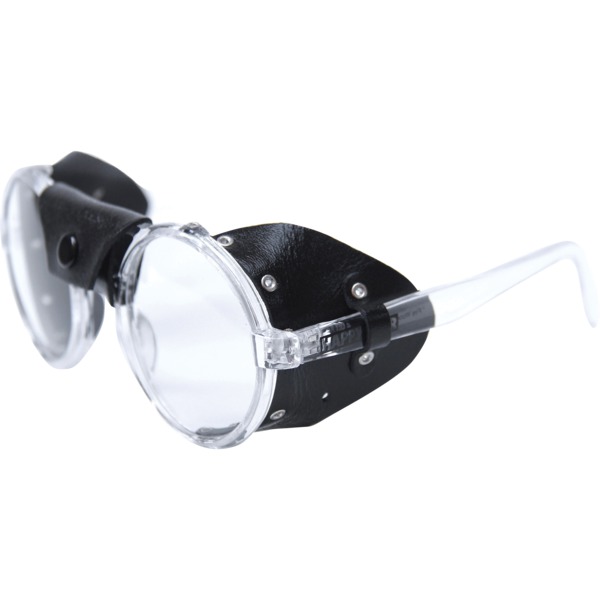 Happy Hour Skateboards Dusters Figgy Sunglasses in Clear