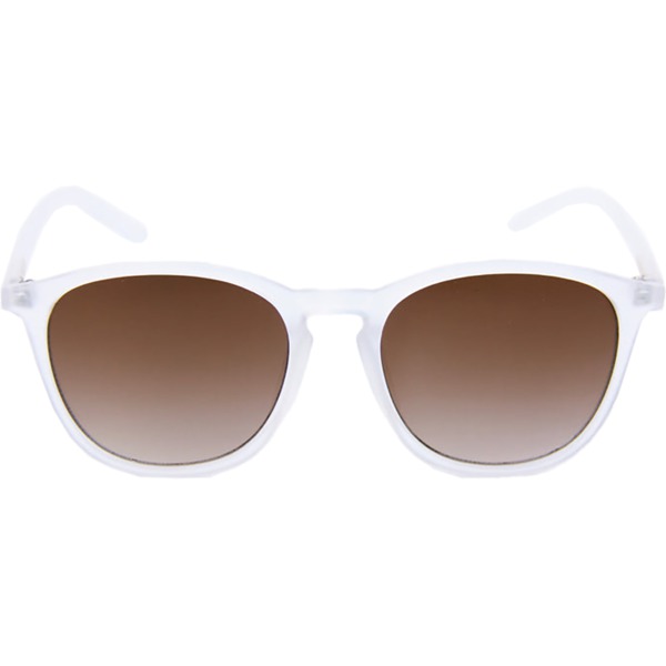 Happy Hour Skateboards Flap Jacks Sunglasses in Frosted Clear