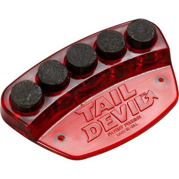 Tail Devil Single Red Spark Plate