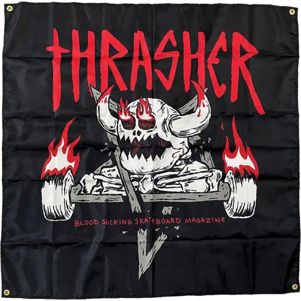Toy Machine Skateboards Thrasher Monster-Gram 36" x 60" Flag