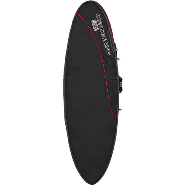 Ocean & Earth Compact Day Black Fish Surfboard Bag Fits 1 Board 24.5 x 6'8 