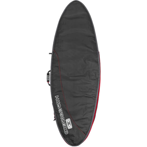 Ocean & Earth Compact Day Black Fish Surfboard Bag - Fits 1 Board - 24.5" x 5'8"