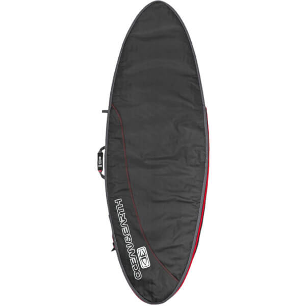 Ocean & Earth Compact Day Black Fish Surfboard Bag - Fits 1 Board - 24.5" x 7'