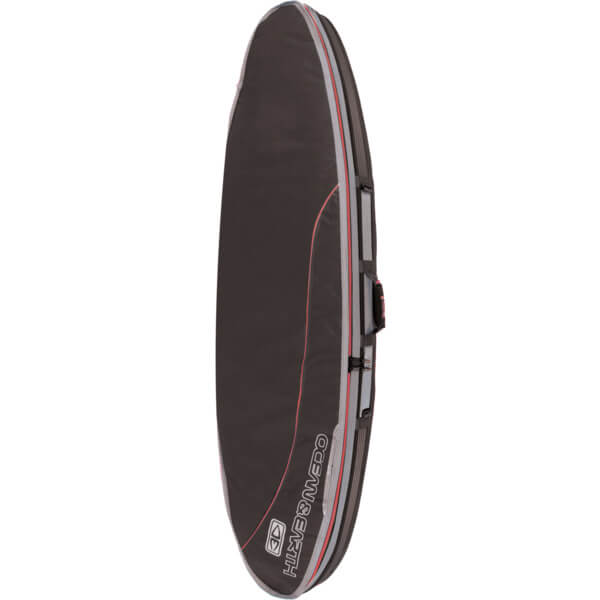 Ocean Earth Double Compact Black Red Grey Shortboard