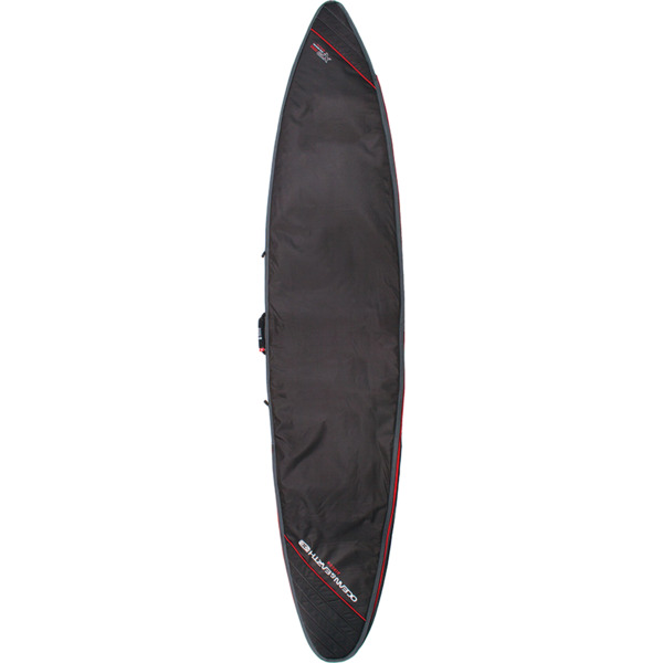 Ocean & Earth Aircon Black / Red Gun Surfboard Bag - Fits 1 Board - 8'6"