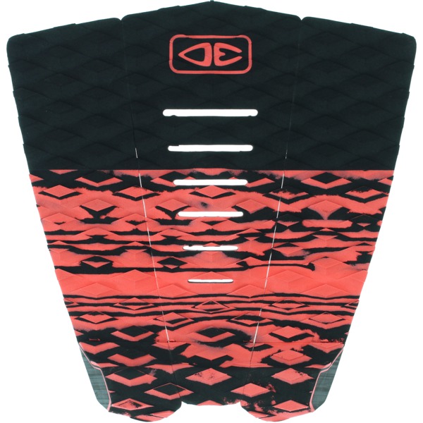 Ocean & Earth Blazed 2021 Coral / Black Tail Pad - 3 Piece