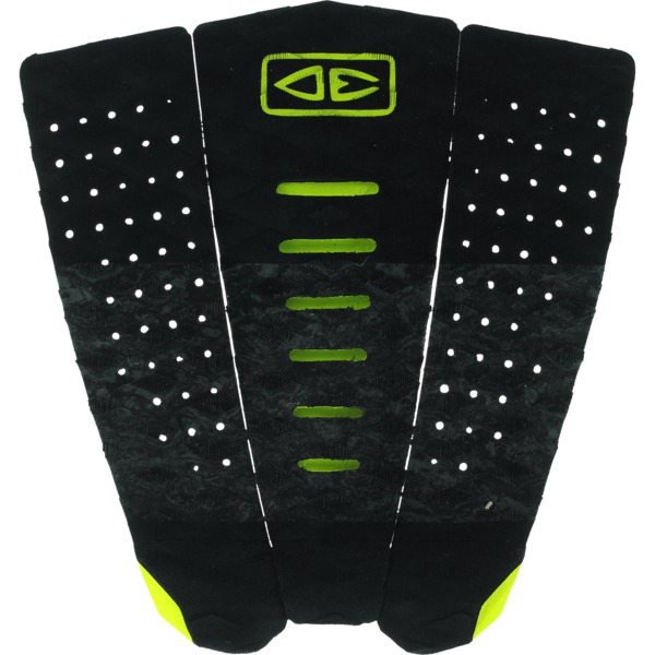 Ocean & Earth Micro Grom Black / Lime Tail Pad - 3 Piece