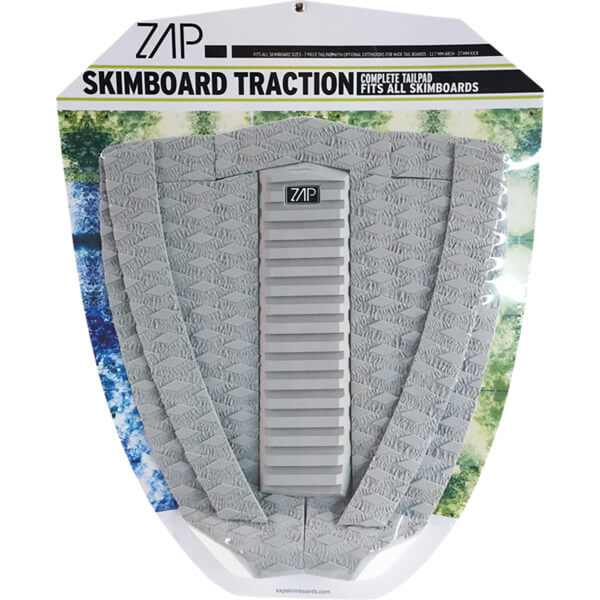 Zap Deluxe Grey Skimboard Traction Pad