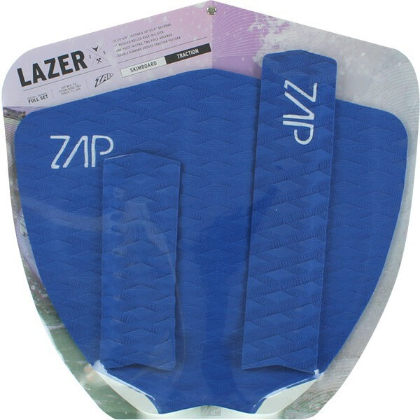 Zap Skimboards Lazer Blue Tail / Arch Bar Set