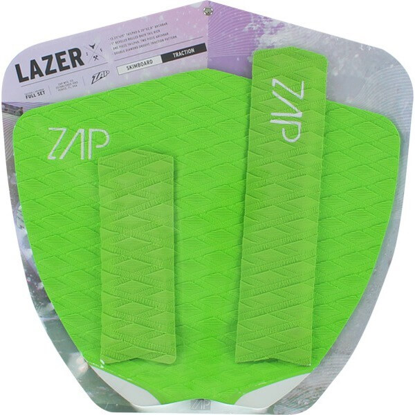 Zap Skimboards Lazer Lime Tail / Arch Bar Set