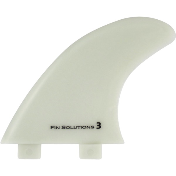 Fin Solutions G-3 White FCS Thruster Surfboard Fins Includes 3 Fins Fin Solutions G-3 White FCS Thruster Surfboard Fins Includes 3 Fins