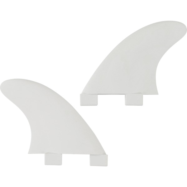 Fin Solutions GL Side Bites White FCS Side Surfboard Fins Includes 2 Fins