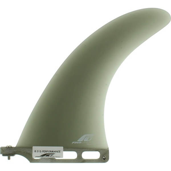 Fins Unlimited D-Performance Smoke Longboard Fin - 8"