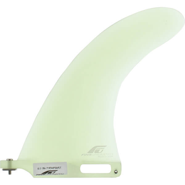 Fins Unlimited SRO-Performance Clear Longboard Fin - 8"