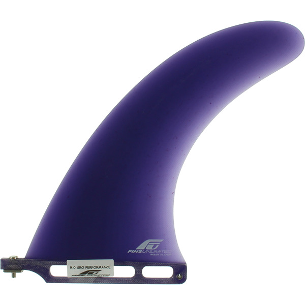 Fins Unlimited SRO-Performance Purple Longboard Fin - 9"