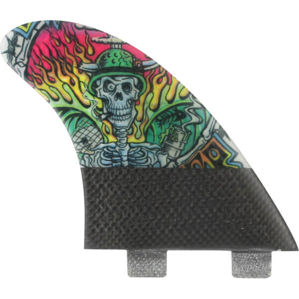 3D Fins Christian Fletcher Carbon Based FCS Quad Surfboard Fins Set