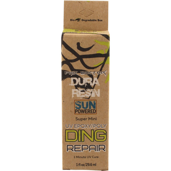 Phix Doctor 1 oz SunPowered Super Mini Dura Resin Fiberfill Surfboard Ding Repair Kit